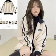 GRL 配色ライントラックジャケット pm220のサムネイル