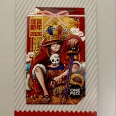 ワンピース ルフィ ミニブロマイド ジャンプショップ 正月 新春限定