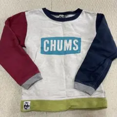 CHUMS キッズ トレーナー クレイジーカラー Kids Lのサムネイル