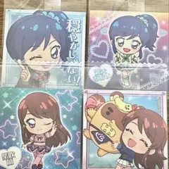 アイカツ　ウエハース　ステッカー　シール