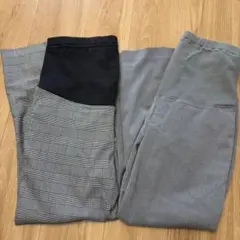 マタニティパンツ 2点セット　UNIQLO