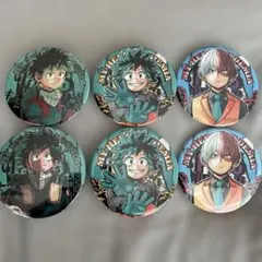 ヒロアカ　緑谷出久　轟焦凍　コレクション缶バッジ　第6弾　セット