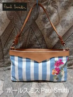 ポールスミス Paul Smith 本革コンビ/アクセサリーポーチバッグ