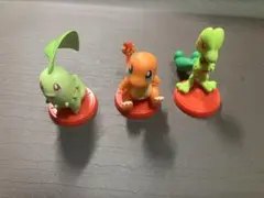 ポケモン　チョコエッグ　旅立ちの3匹　ヒトカゲ　チコリータ　キモリ