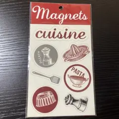 料理テーマのヴィンテージマグネットセット