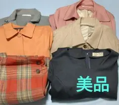 冬物　レディースアウター·スカート　まとめ売り７点