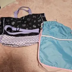 NICE CLAUPカバン+おまけナップザック