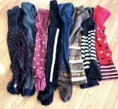 タイツいろいろ8種類8本 バラ売り可