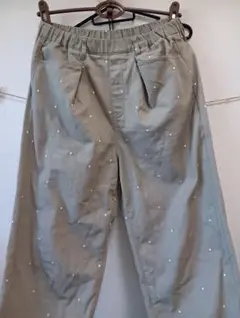 サマンサモスモス刺繍カジュアルパンツ