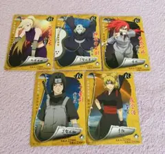 NARUTO カード5枚セット うちはイタチ、うちはオビト他 - メルカリ