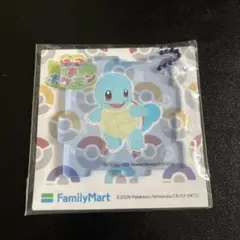 ファミリーマート限定 ぽてあどポケモン アクリルパズルキーホルダー ゼニガメ