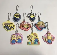 ラバマスグミ 怪盗グルーのミニオン超変身 8点セット ラバーマスコット