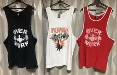 新品　OVERWORK タンクトップ・ オーバーワーク　XL サイヤマングレート