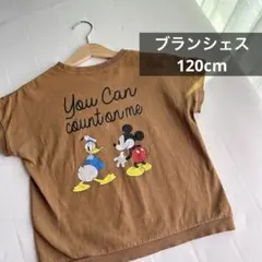 ブランシェス　ディズニー　ミッキードナルド　半袖Tシャツ　120cm