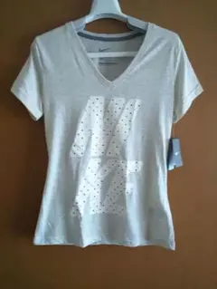 ナイキ Tシャツ レディース NIKE DRI-FIT グレイ 新品タグ付