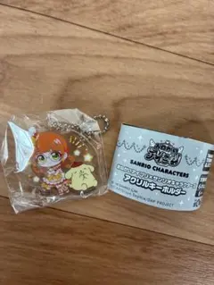 おねがいアイプリ×サンリオキャラクターズ アクリルキーホルダー　おりびあ