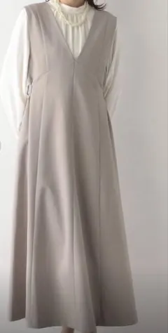 ジャンパースカートとブラウス　2点セット