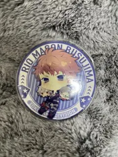 ヒプマイ 缶バッジ 毒島メイソン理鶯 ちみキャラ