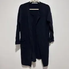 huitieme nid ユイティーム　ロングカーディガン　ネイビー