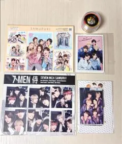 7 MEN 侍 ステッカーセット 厚紙