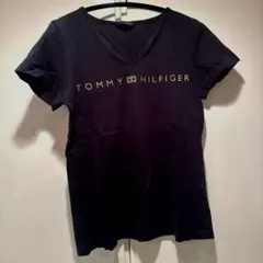 Tommy Hilfiger レディーストップスTシャツ　M size 紺色