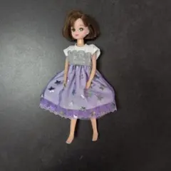 G227リカちゃんのワンピース ハンドメイド 22㌢、27㌢ドール服 - メルカリ