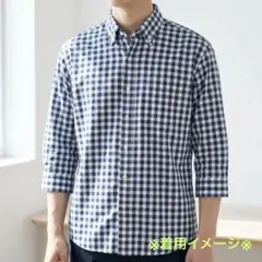 エディーバウアー 長袖 ギンガムチェックシャツ Mのサムネイル