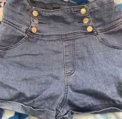 Heather ヘザー ショートパンツ ハイウエスト デニム
