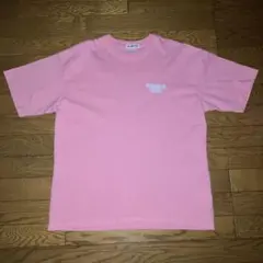 美品⭐︎MILKFED. ミルクフェド　ピンク半袖ロゴTシャツのサムネイル