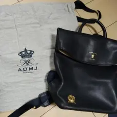 A.D.M.J. リュックサック ネイビー