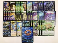 DM フィオナ 青緑ジャイアント 超次元付き 微高 未使用 デッキ