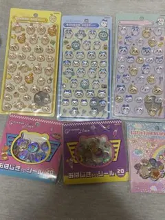 ボンボンドロップシール おはじきふうシールセット ちいかわ キキララ