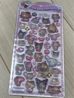 サンリオうるちゅるPOPシール　日焼けキティ