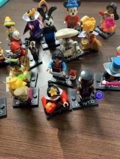 ディズニー　18体　レゴ互換　キーホルダー加工可能