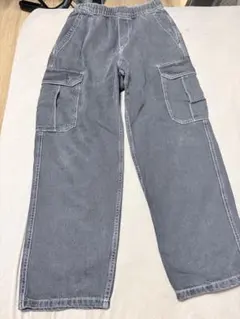 H&M グレー ルーズフィットカーゴパンツ XSのサムネイル