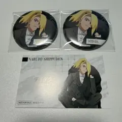 NARUTO ナルト 缶バッジ 花ver. 描き下ろしスーツ デイダラ - メルカリ
