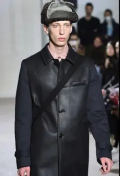 JUNYA WATANABE MAN カシミヤ混ウールビーバーボンディングコート