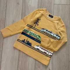 【クレードスコープ】 電車プリント トレーナー 110