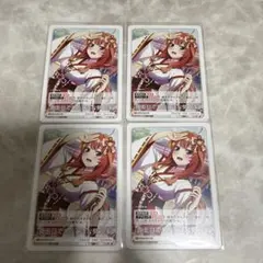 五等分の花嫁 カードゲーム プロモカード 中野五月 4枚セット