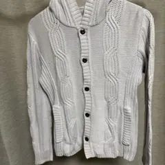 NICOLE CLUB FOR MEN フード付きカーディガン