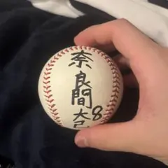 プロ野球 北海道日本ハムファイターズ サインボール 奈良間大己 2025年最新】奈良間大己 サインの人気アイテム - メルカリ