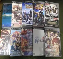 PSPゲームソフトセット（10本）