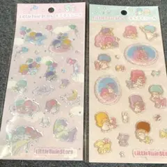 キキララ　キラぷくシール　2枚