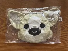 かわいい♡チワワちゃん　巾着袋☆外ポケット、さんかくポーチ両面 THE DOG チワワ わんこ フェイスポーチ ／ 巾着袋 - メルカリ