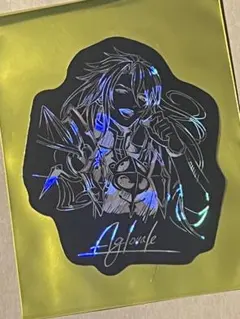 グラブル アグロヴァル ホログラム線画ステッカー