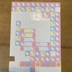 ハローキティ シール　平成レトロ　当時物