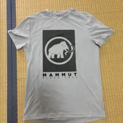MAMMUT ライトグレー Tシャツ Sサイズのサムネイル