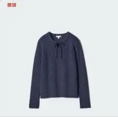 ユニクロ UNIQLO JW ANDERSON リブタイネックセーター Ｍ