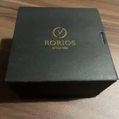 【美品】RORIOS 時計　ケース　黒　高級感　レザーケース　時計入れ