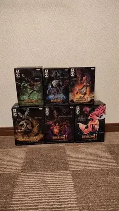【希少・未開封品】ワンピース 造形王頂上決戦Ⅱ全6種類